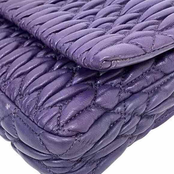 MIU MIU Purple Shoulder Bag - Picture 7 of 9